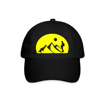 escalade - Casquette classique - noir/noir - Devant