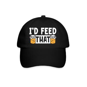 Bread Baking Baker Bakery Sourdough - Baseball Cap - black/black - Front