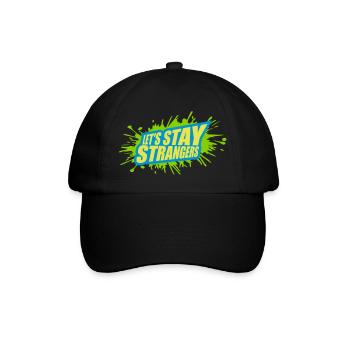 Citation Restons Strangers - Casquette classique - noir/noir - Devant