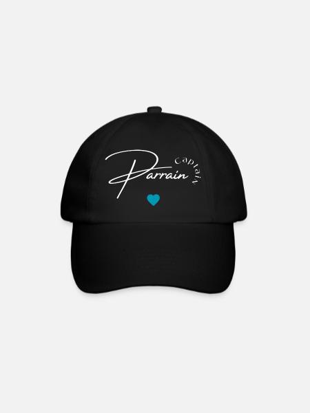 Captain parrain - Casquette classique - noir/noir