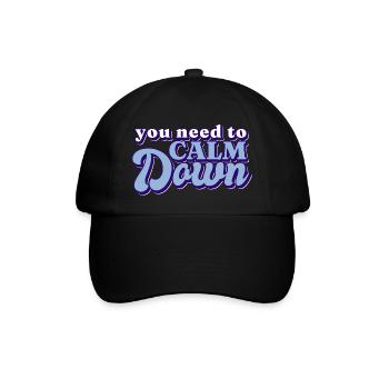 Niedliche Küken Dig Me Ostern Shirt - Baseballkappe - Schwarz/Schwarz - Vorne