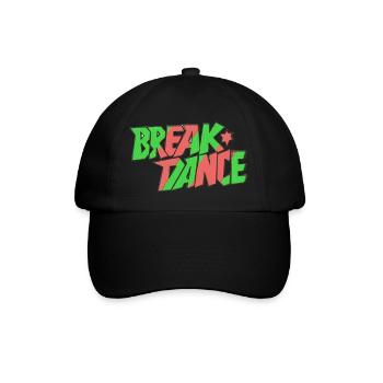 BreakDancer - Baseball Cap - black/black - Front