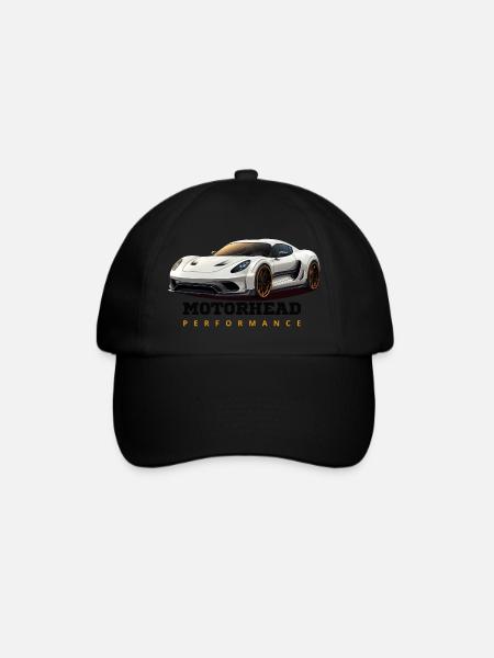 Performance Sports Car - Baseball Cap - black/black