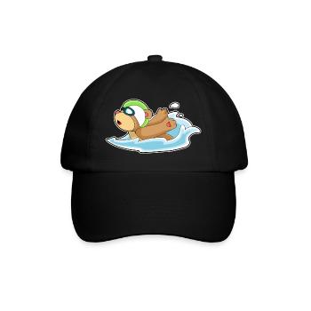 Lunettes de natation pour ours Été - Casquette classique - noir/noir - Devant