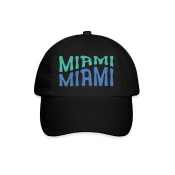 Miami - Casquette classique - noir/noir - Devant
