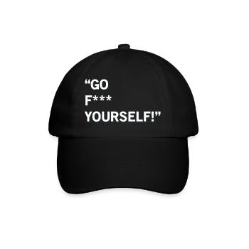 Allez-y vous-même - Casquette classique - noir/noir - Devant