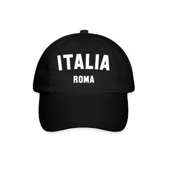 ITALIA Roma Italie Rome - Casquette classique - noir/noir - Devant