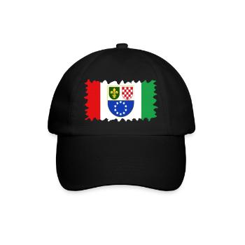 Bosnie-Herzégovine europe sarajavo drapeau mostar - Casquette classique - noir/noir - Devant