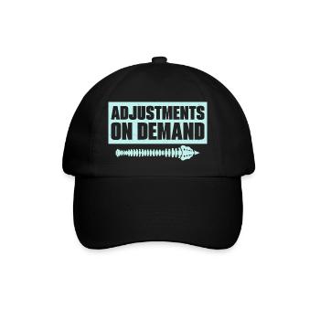 Adjustments On Demand Chiropractor Physical Therap - Baseball Cap - black/black - Front