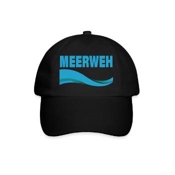 MEERWEH - Baseball Cap - black/black - Front