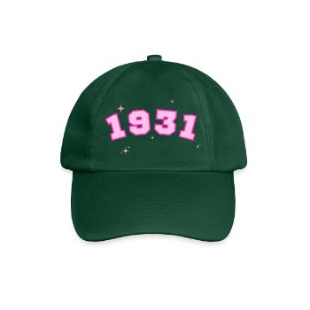 Rosenstern von 1931 - Baseballkappe - Flaschengrün - Vorne