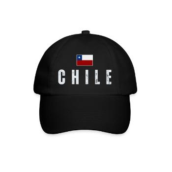 I love Chile, Chilean pride - Baseball Cap - black/black - Front