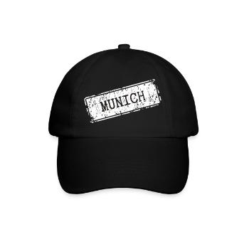 Munich - Casquette classique - noir/noir - Devant