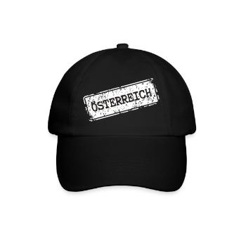 Autriche - Casquette classique - noir/noir - Devant