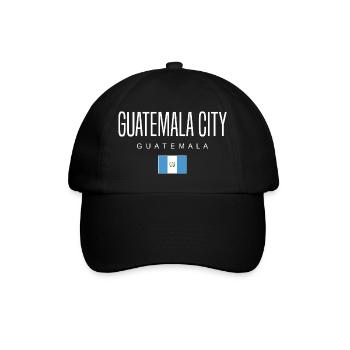 Guatemala Stadt Guatemala Guatemalteken - Baseballkappe - Schwarz/Schwarz - Vorne
