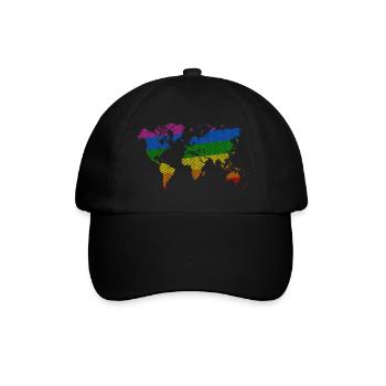 Le monde de la fierté - Casquette classique - noir/noir - Devant