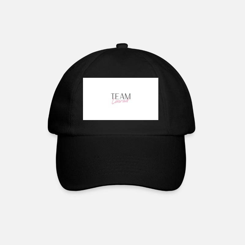 Team Conrad - Baseball Cap - black/black