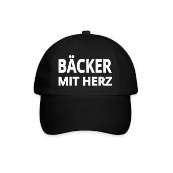 Baker - Baseball Cap - black/black - Front