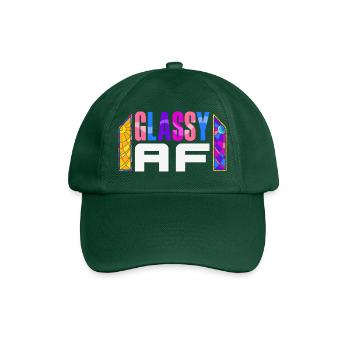 Art du vitrail Artiste du vitrail - Casquette classique - vert bouteille - Devant