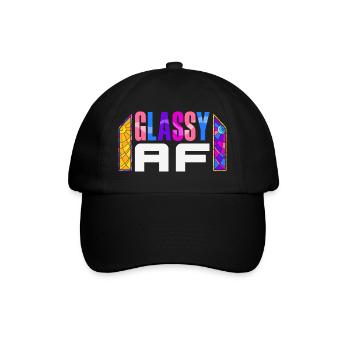 Art du vitrail Artiste du vitrail - Casquette classique - noir/noir - Devant