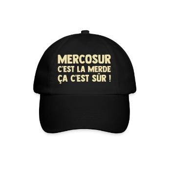 Mercosur Farmer Breeder Agriculture - Baseball Cap - black/black - Front
