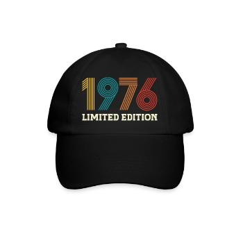 1976 édition Limitée Vintage 50 ans Anniversaire - Casquette classique - noir/noir - Devant