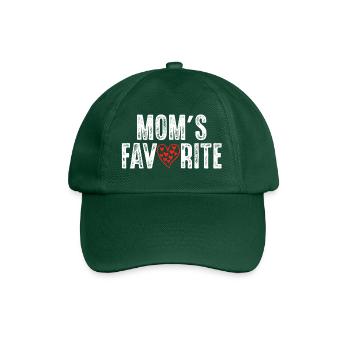Mamas Liebling - Baseballkappe - Flaschengrün - Vorne
