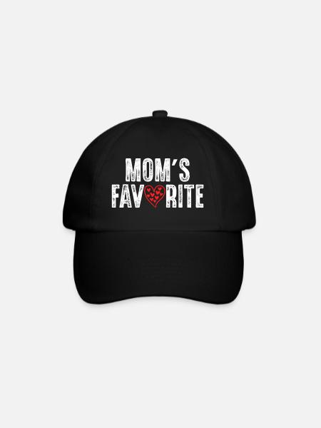 Mom's Favorite - Baseball Cap - black/black