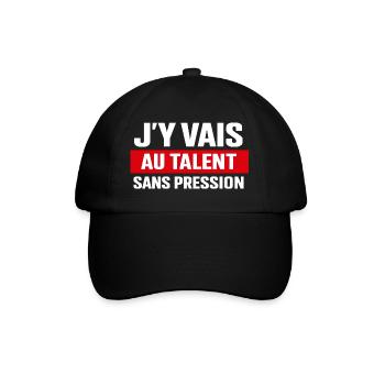 Soit j'ai raison soit tu as tort cadeau drôle  - Casquette classique - noir/noir - Devant