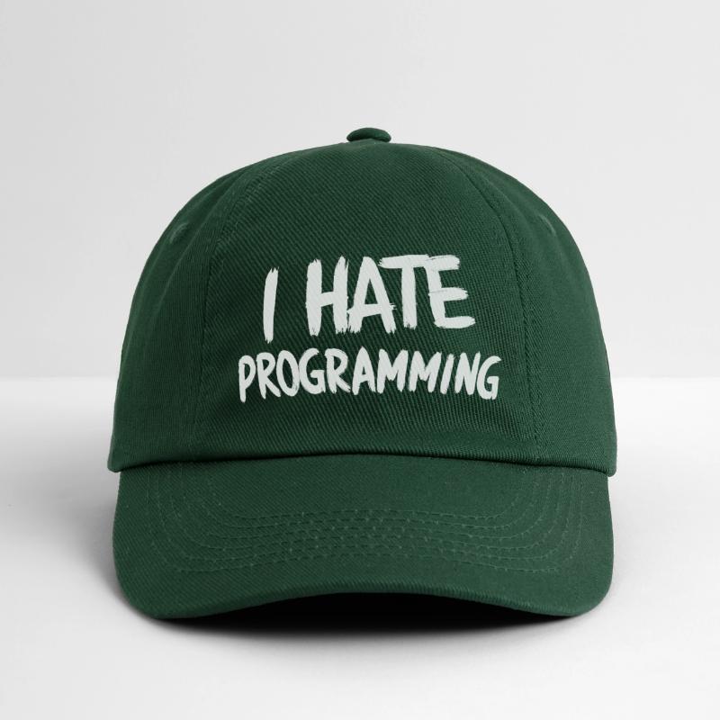 I Hate Programming Fun PC CPU Programmer Baseball Cap