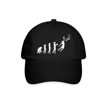 Evolution des Basketballsprungs - Baseballkappe - Schwarz/Schwarz - Vorne