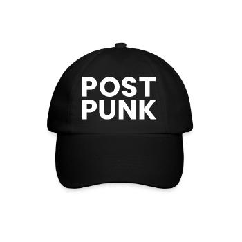 Post Punk - Baseball Cap - black/black - Front