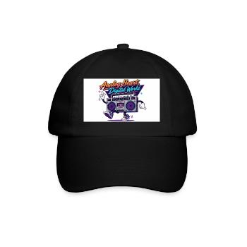 Analog Heart, Digital World - Baseball Cap - black/black - Front