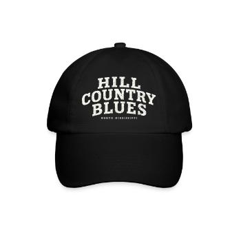Hill Country Blues North Mississippi - Baseball Cap - black/black - Front