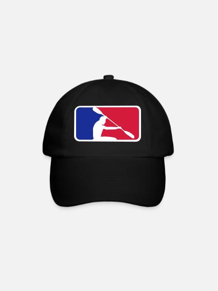 Kanu mit Frame - Baseballkappe - Schwarz/Schwarz