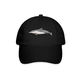 Australian dolphin - Dolphin Sousa sahulensis - Baseball Cap - black/black - Front