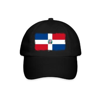 République dominicaine Drapeau Dom Rep Drapeau - Casquette classique - noir/noir - Devant