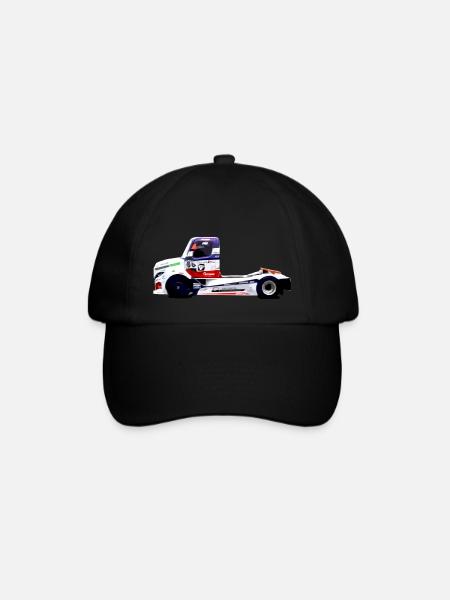 camion de course - Casquette classique - noir/noir