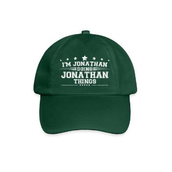 Jonathan - Casquette classique - vert bouteille - Devant