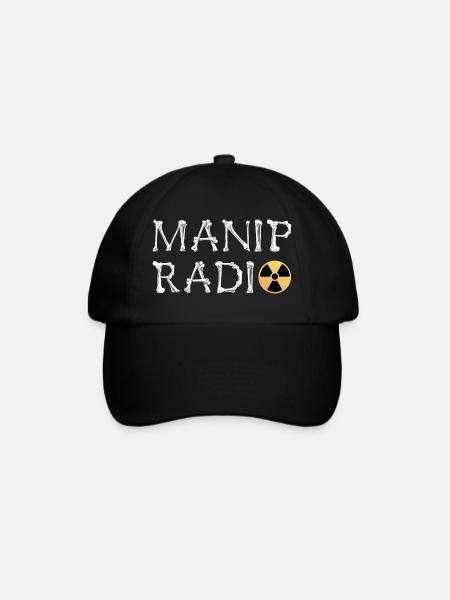 Manip radio Os Humain Anatomie Humour Radiologie - Casquette classique - noir/noir