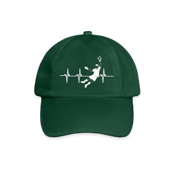 Herzschlag des Torhüters - Baseballkappe - Flaschengrün - Vorne