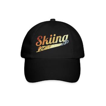Ski - Casquette classique - noir/noir - Devant