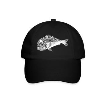 Fish of life! - Monster Fish Fishing T-Shirt - Baseball Cap - black/black - Front
