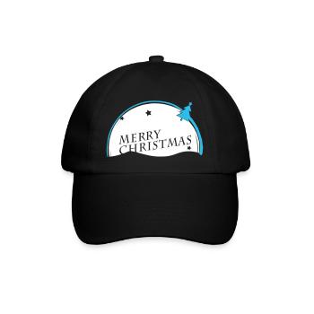 Joyeux Noël VECTORGRAPHIC - Casquette classique - noir/noir - Devant