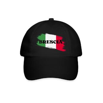 Bresscia Bella Italia - Casquette classique - noir/noir - Devant