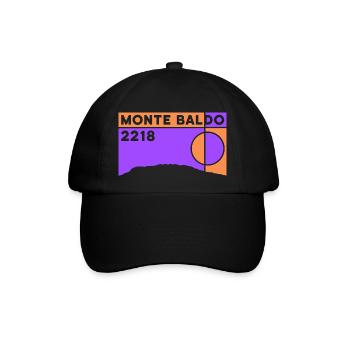 Monte Baldo Randonnée Trekking Randonnée Lac de Garde - Casquette classique - noir/noir - Devant
