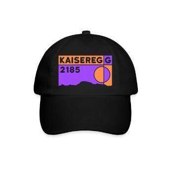Kaiseregg Randonnée en montagne Randonnée Fribourg Souvenirs - Casquette classique - noir/noir - Devant