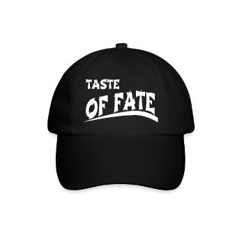 artistic cuisine geek statement - Baseballkappe - Schwarz/Schwarz - Vorne