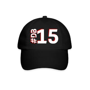 DB15-KARTON - Baseballkappe - Schwarz/Schwarz - Vorne