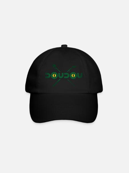 Regard d un dragon - Casquette classique - noir/noir
